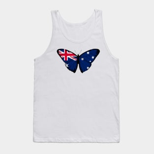 Vintage Australia Butterfly Moth | Pray For Ukraine and Stand with Ukraine Tank Top